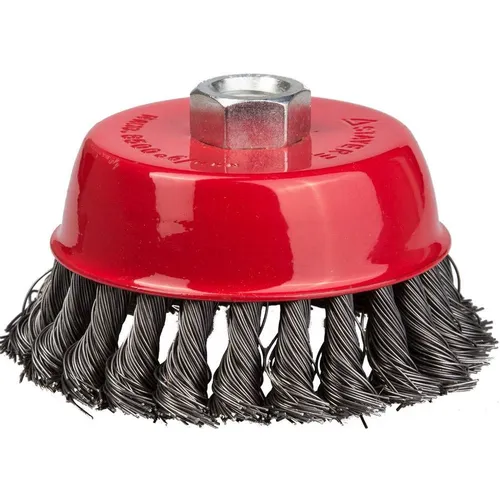 Щетка дисковая Stayer 35128-100_z01, по металлу, 100мм, 22мм