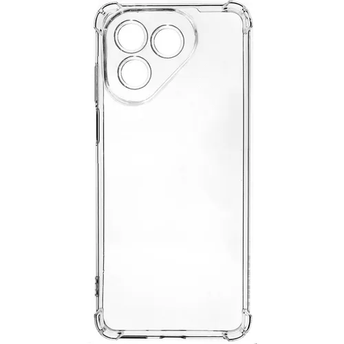 Чехол (клип-кейс) PERO для Tecno Pova 7 Neo, противоударный, прозрачный