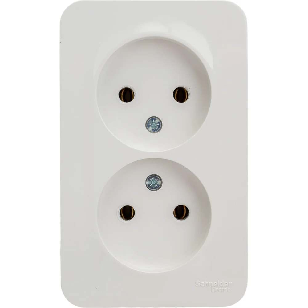 2-ая наружная розетка Systeme Electric Blanca SE BLNRA000221