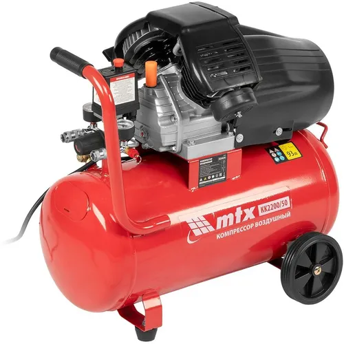 Компрессор поршневой MTX КК-2200/50 масляный [58024]