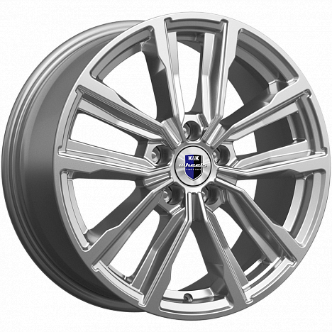 R17 5x114,3 7,5J ET45 D67,1 К&К Лацио (КС964) Алмаз черный
