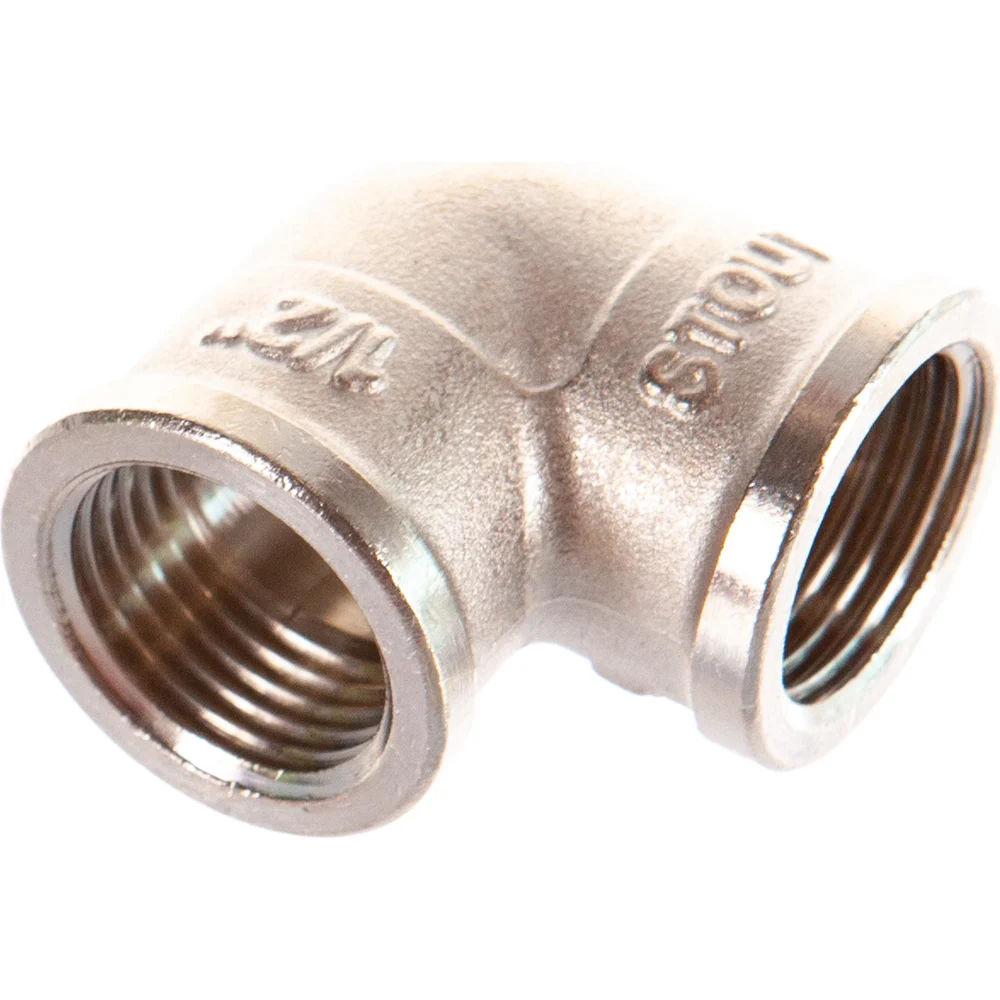 Никелированный угольник STOUT SFT-0014-000012
