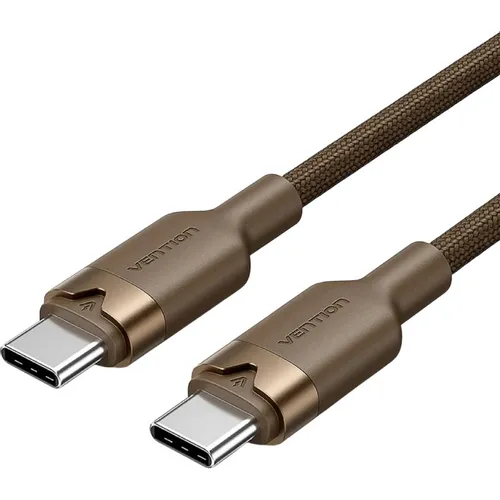 Кабель VENTION TRDJF, USB Type-C (m) (прямой) - USB Type-C (m) (прямой), 1м, бронзовый