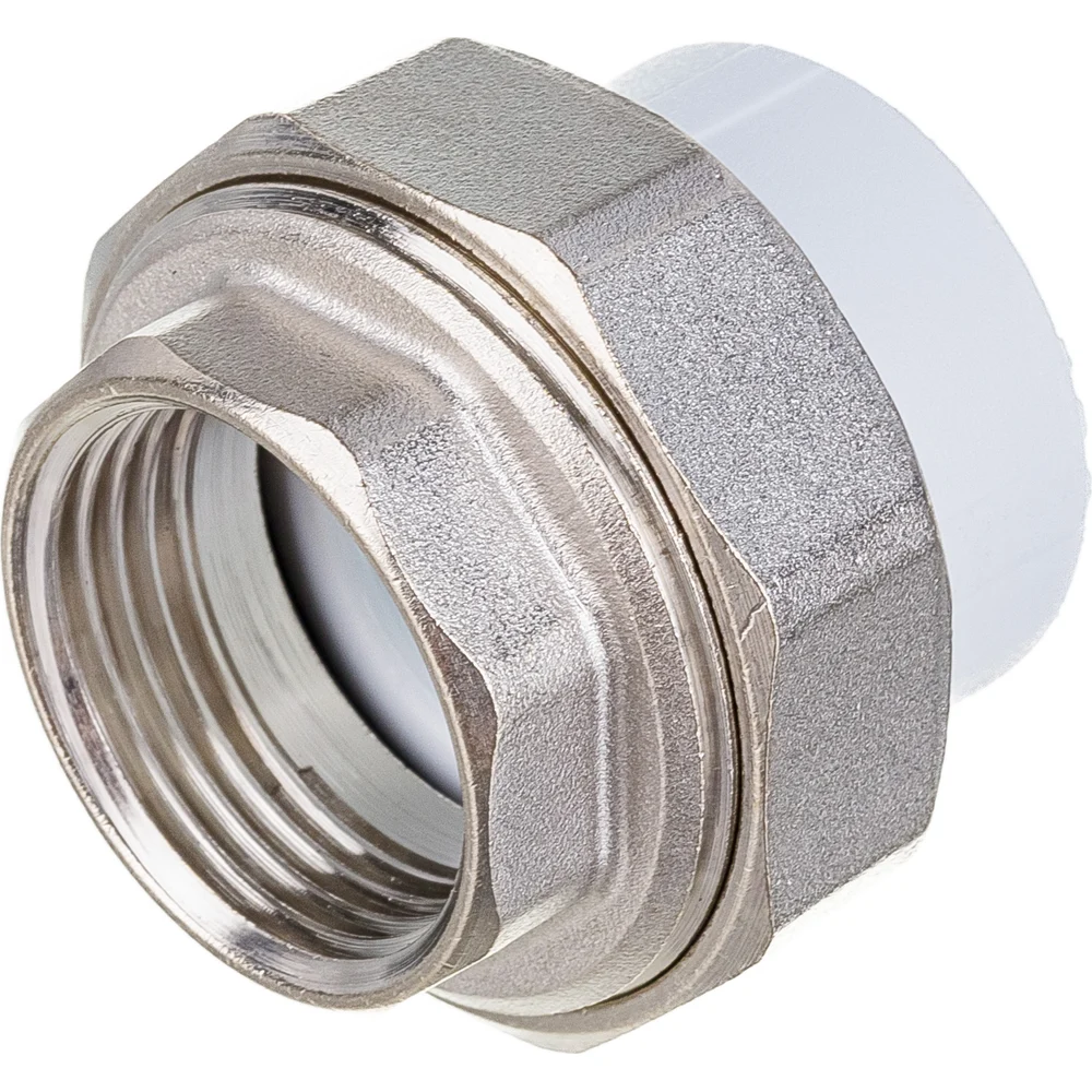 Комбинированная муфта VALFEX PP-R белая, разъем 32х1 дюйма ВР 10155025 127-0215
