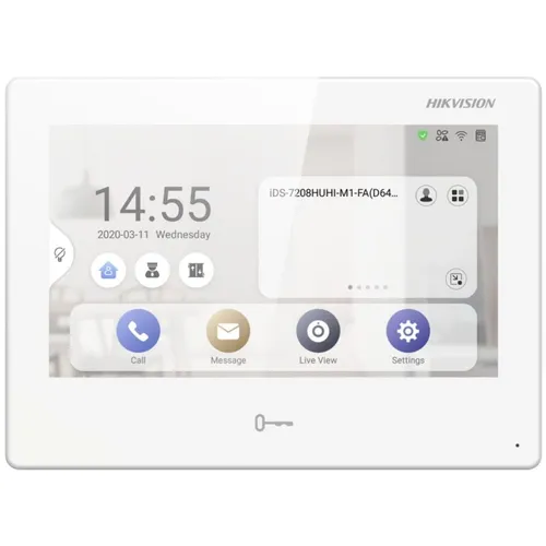 Видеодомофон Hikvision DS-KH9510-WTE1(B), белый