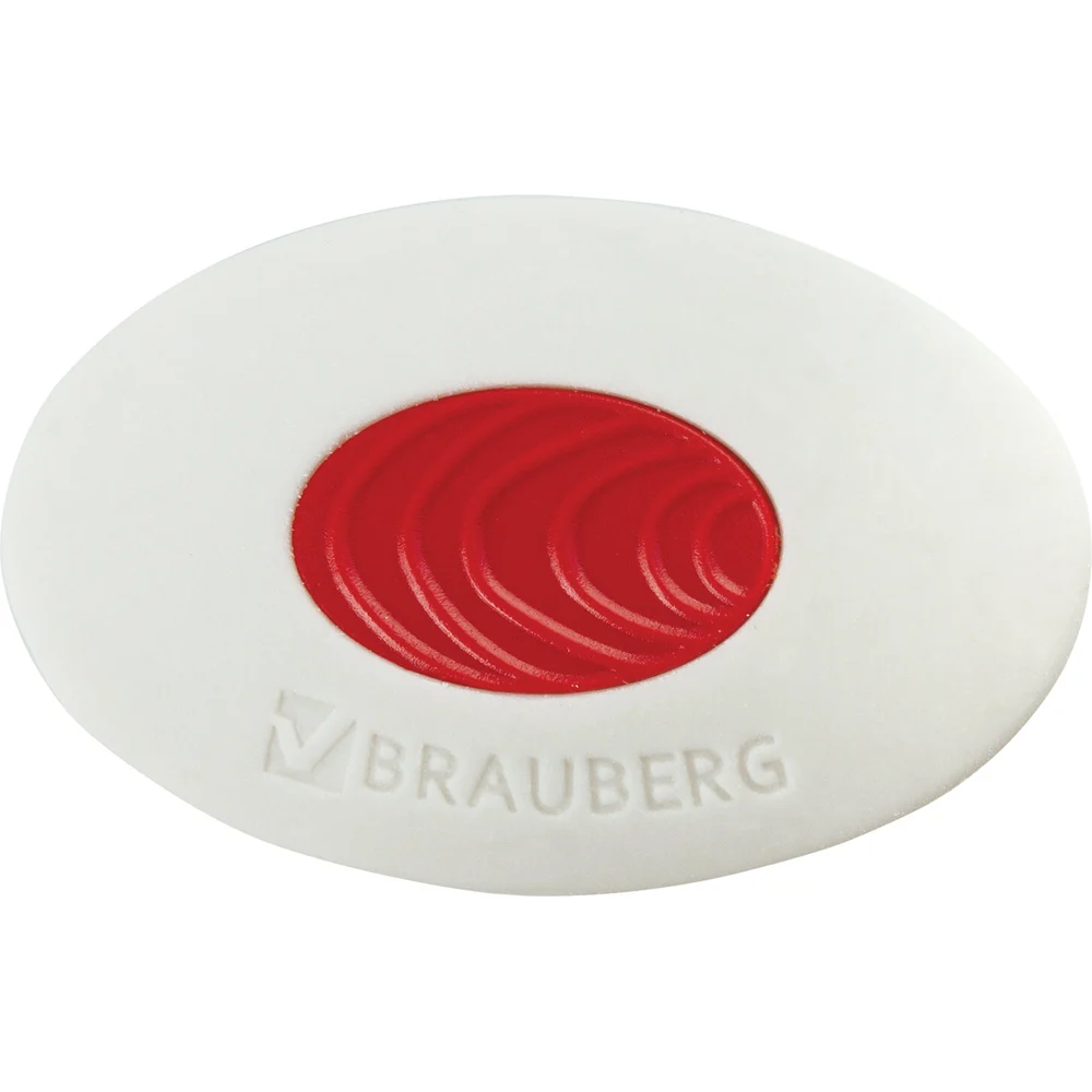 Ластик BRAUBERG Oval 40X26X8