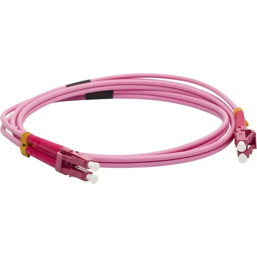 Патч-корд LanMaster 2 50/125 OM4 2м LSZH розовый [lan-2lc-2lc/om4-2.0]