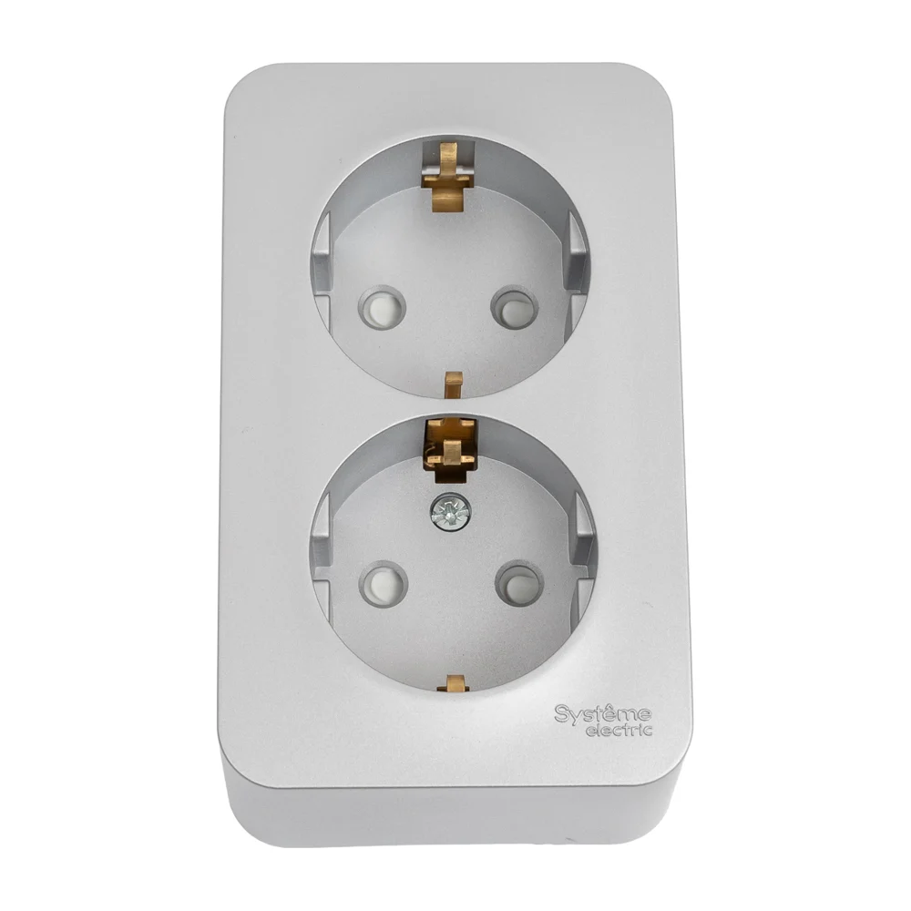 2-ая наружная розетка Systeme Electric Blanca SE BLNRA011213