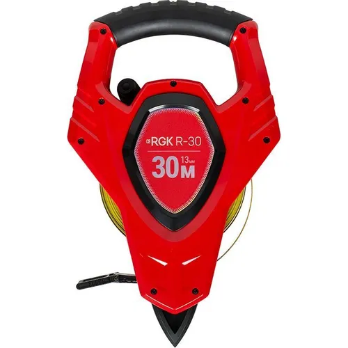 Рулетка геодезическая RGK R30, 30м x13мм