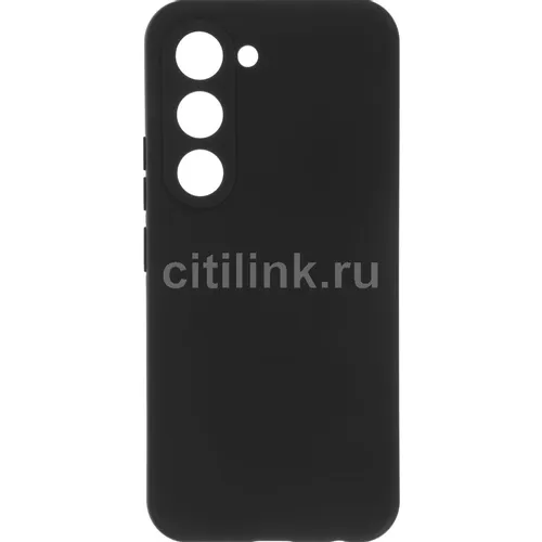 Чехол (клип-кейс) BORASCO Silicone Case, для Tecno Spark 40 Pro, черный [75490]
