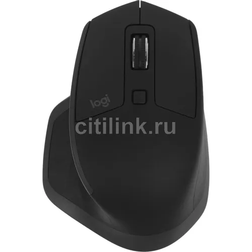 Мышь беспроводная Logitech MX Master 2S, Bluetooth, оптическая, USB, 4000dpi, черный [910-007223]