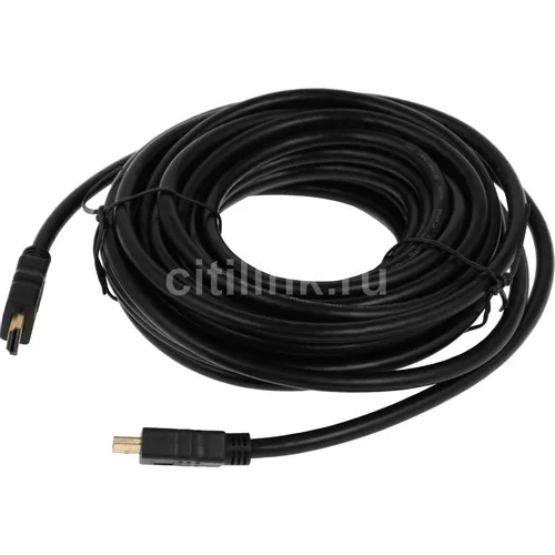 Кабель соединительный аудио-видео PREMIER HDMI (m) - HDMI (m), 10м, черный [5-815 10.0]