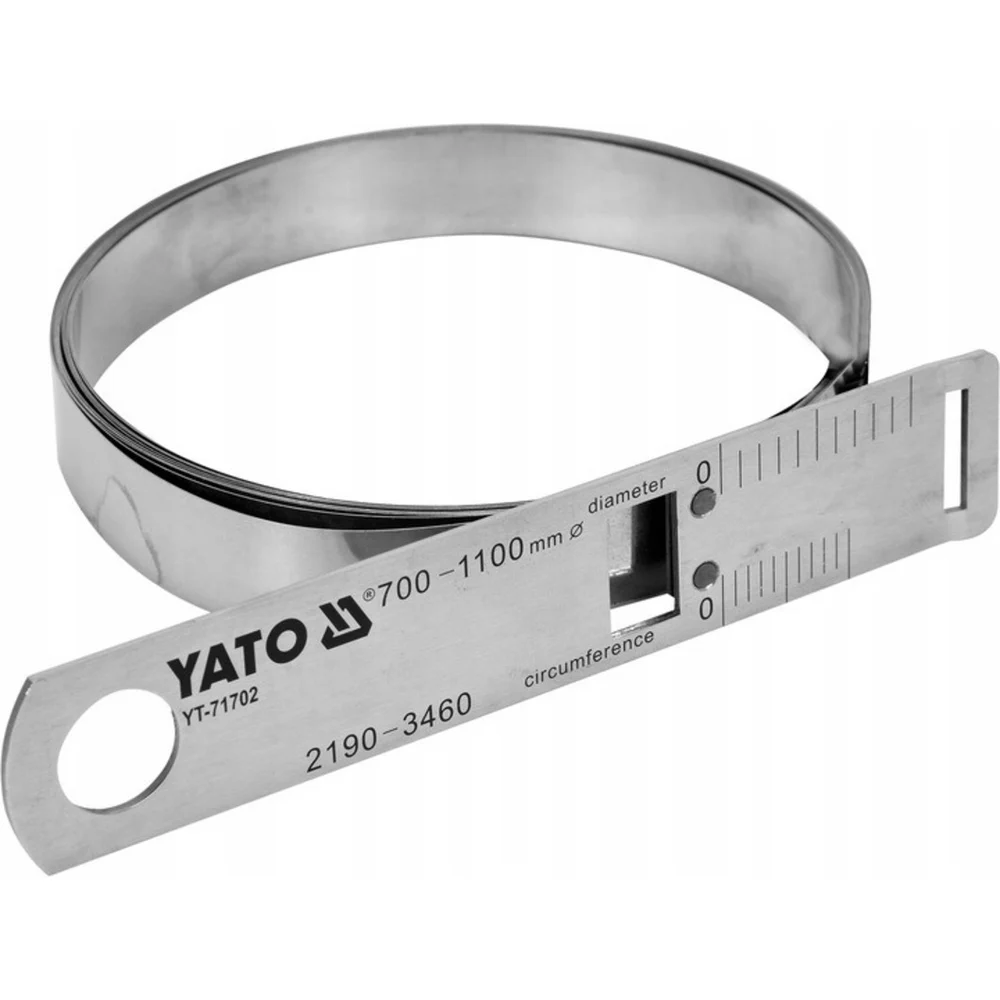 Циркометр для измерения длины окружности и диаметра YATO YT-71702