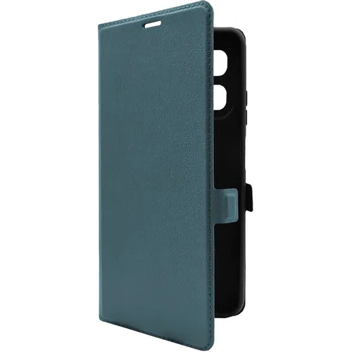 Чехол (флип-кейс) BORASCO Book Case, для Infinix Hot 50i, зеленый опал [73779]