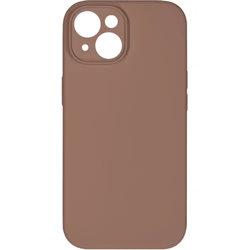 Чехол (клип-кейс) ZIBELINO Hard Case, для Apple iPhone 15, коричневый [zhc-apl-15-ms-cam-brn]