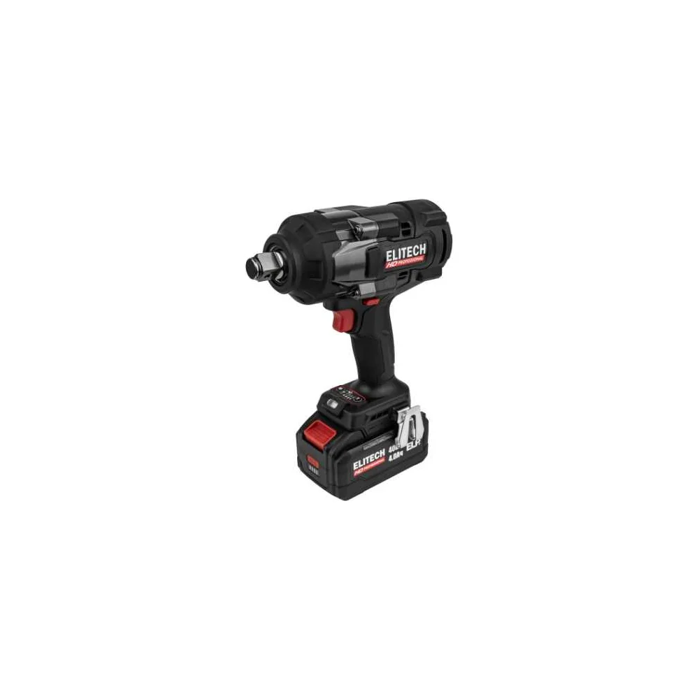 Гайковёрт аккумуляторный CW 4022BL 40В,BL,2100Нм,М12-М33,без АКБ Elitech 4022BL