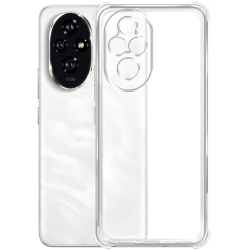 Чехол (клип-кейс) BORASCO Bumper Case, для Honor 200, противоударный, прозрачный [73617]