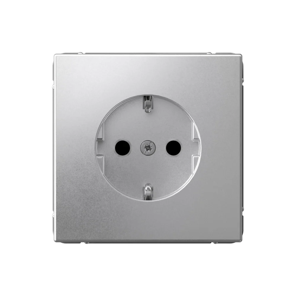 Розетка с заземлением со шторками ArtGallery Systeme Electric GAL000345S