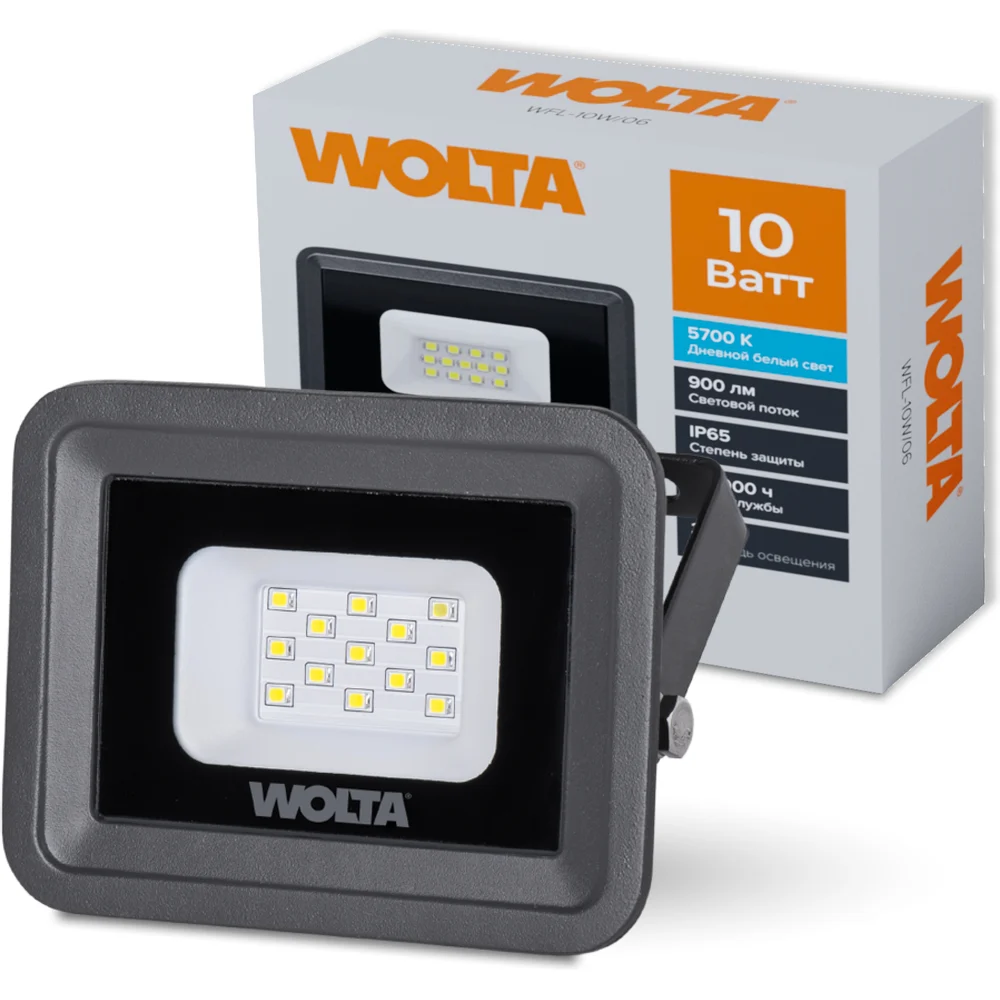 Светодиодный прожектор Wolta SMD IP WFL-10W/06