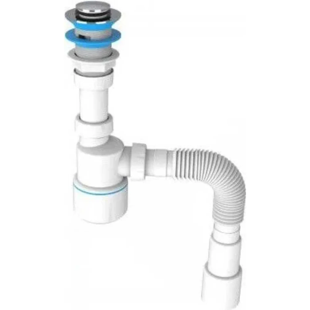 Сифон для умывальника AV Engineering click-clack AVE129747