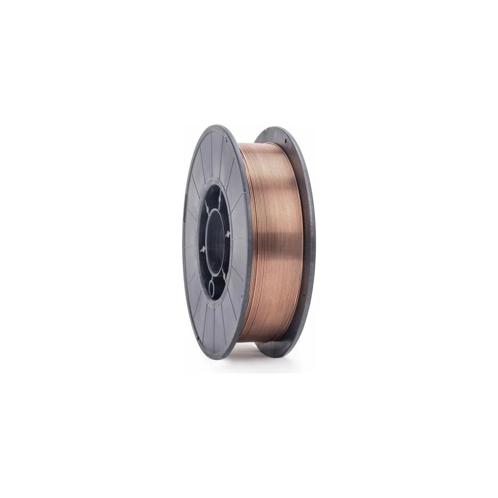 Проволока сварочная омедненная ER70S-6 СВ08Г2С 1.2 мм катушка D270 15 кг JULI Weld ER70S-6