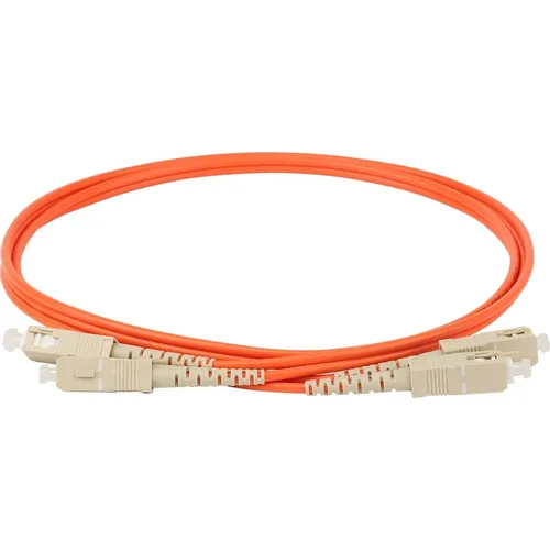 Патч-корд LanMaster 2 50/125 OM2 1м ПВХ оранжевый [twt-2sc-2sc/om2-1.0]