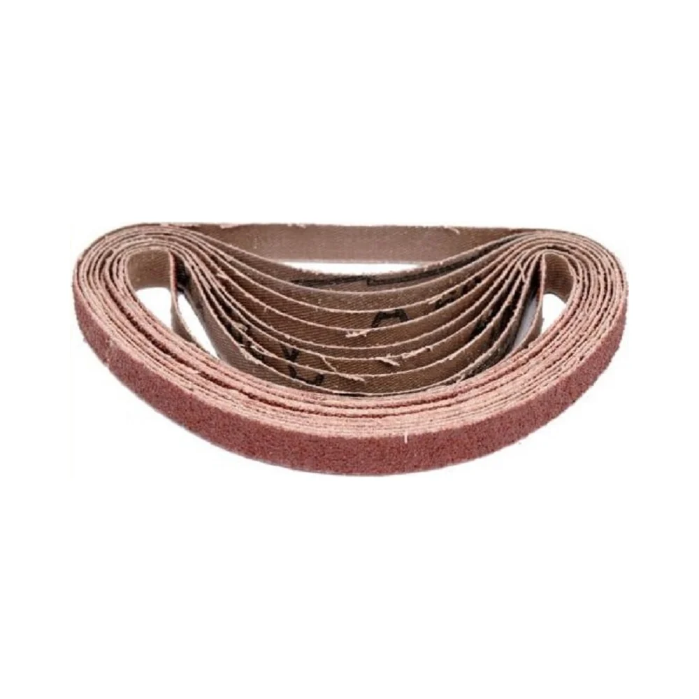 Лента шлифовальная 10 шт Р60 Ceramic 330х10 мм полиэфирная основа AbraTechnic ABR309448