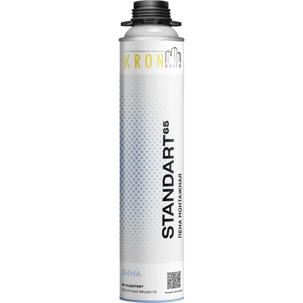 Профессиональная монтажная пена Kronbuild Standart FWS65
