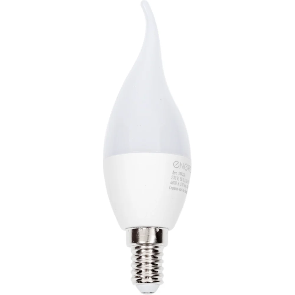 Лампа светодиодная Energy LED С37W-7-E14-4000 109324