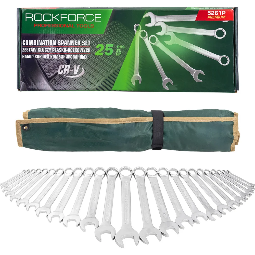 Ключи комбинированные Rockforce RF-5261P