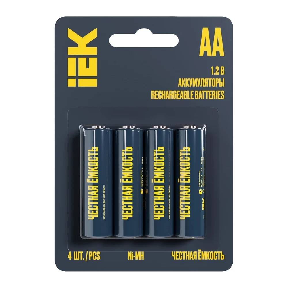 Аккумулятор IEK green ni-mh aa AAK-NIMH-06-2700-L04
