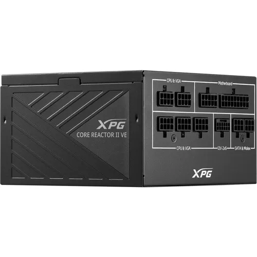 Блок питания XPG Core Reactor II VE 850G, 850Вт, 80 PLUS GOLD, 120мм, черный, retail [corereactoriive850g-bkceu]