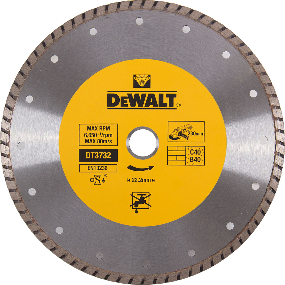 Диск алмазный отрезной DEWALT DT3732