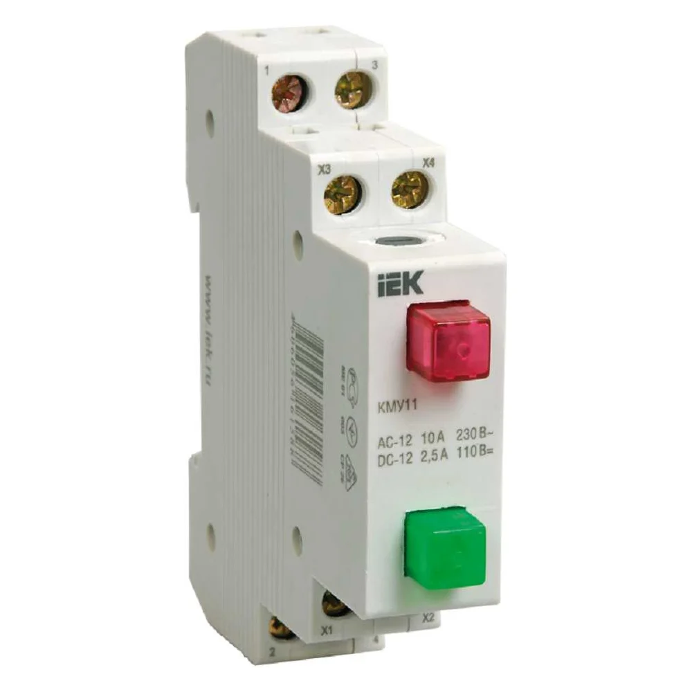 Модульная кнопка управления IEK MBD10-11-K51