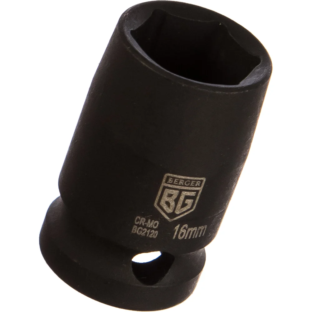 Головка торцевая ударная шестигранная 16 мм 1/2 Berger BG BG2120