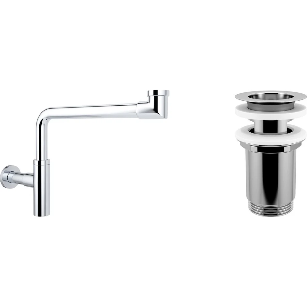 Сифон для раковины, набор 2 в 1 Wellsee Drainage System 182124004