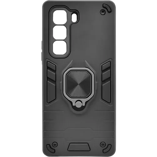 Чехол (клип-кейс) BORASCO Anti-Shock case, для Infinix Hot 50 Pro, противоударный, черный [52510]