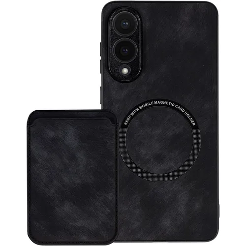 Чехол (клип-кейс) ZIBELINO Premium, для Samsung Galaxy S25 Edge, черный [zmp-sam-s25-eg-blk]