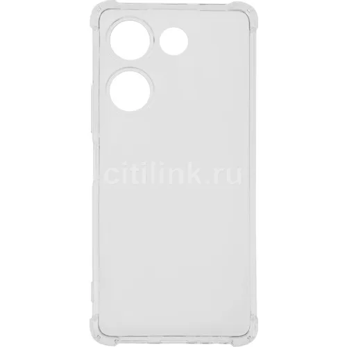 Чехол (клип-кейс) BORASCO 72319, для Tecno Camon 20/20 Pro (4G), противоударный, прозрачный