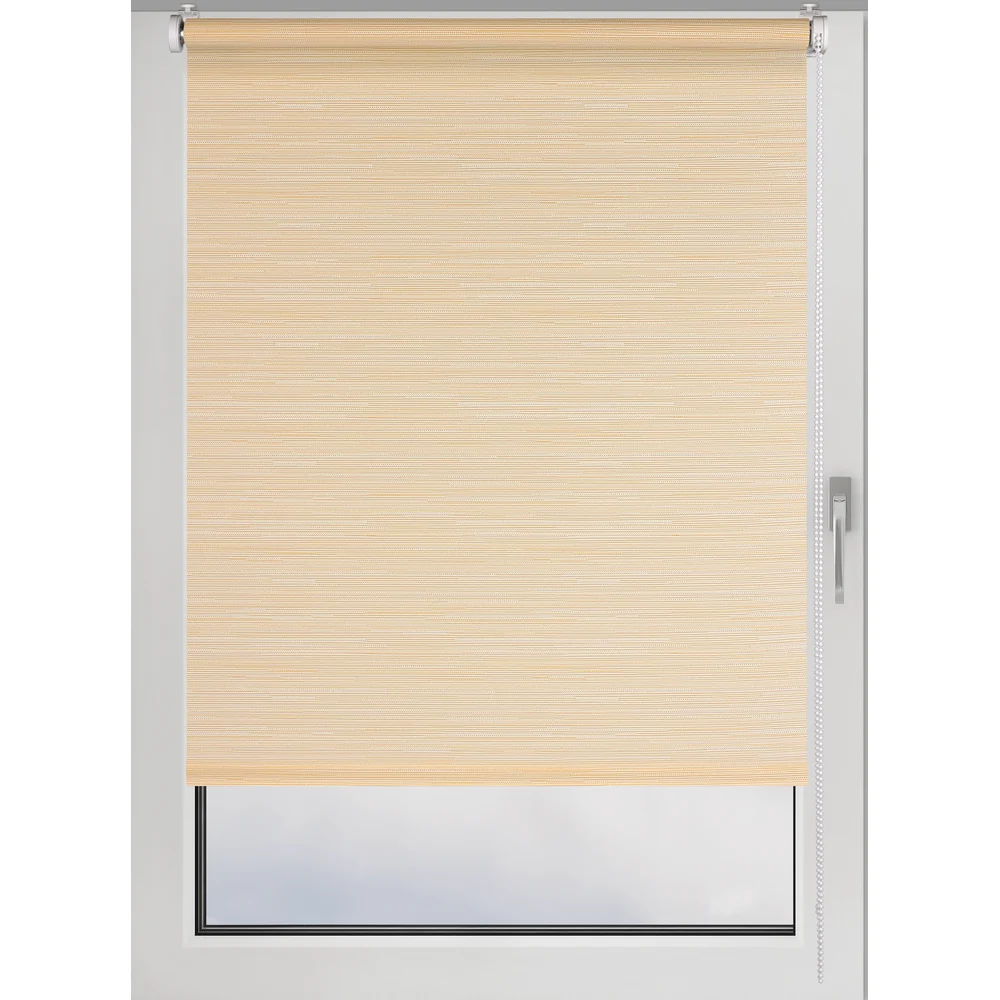 Рулонная штора PRAKTO Rustic 90х160 см, натуральный 6531823