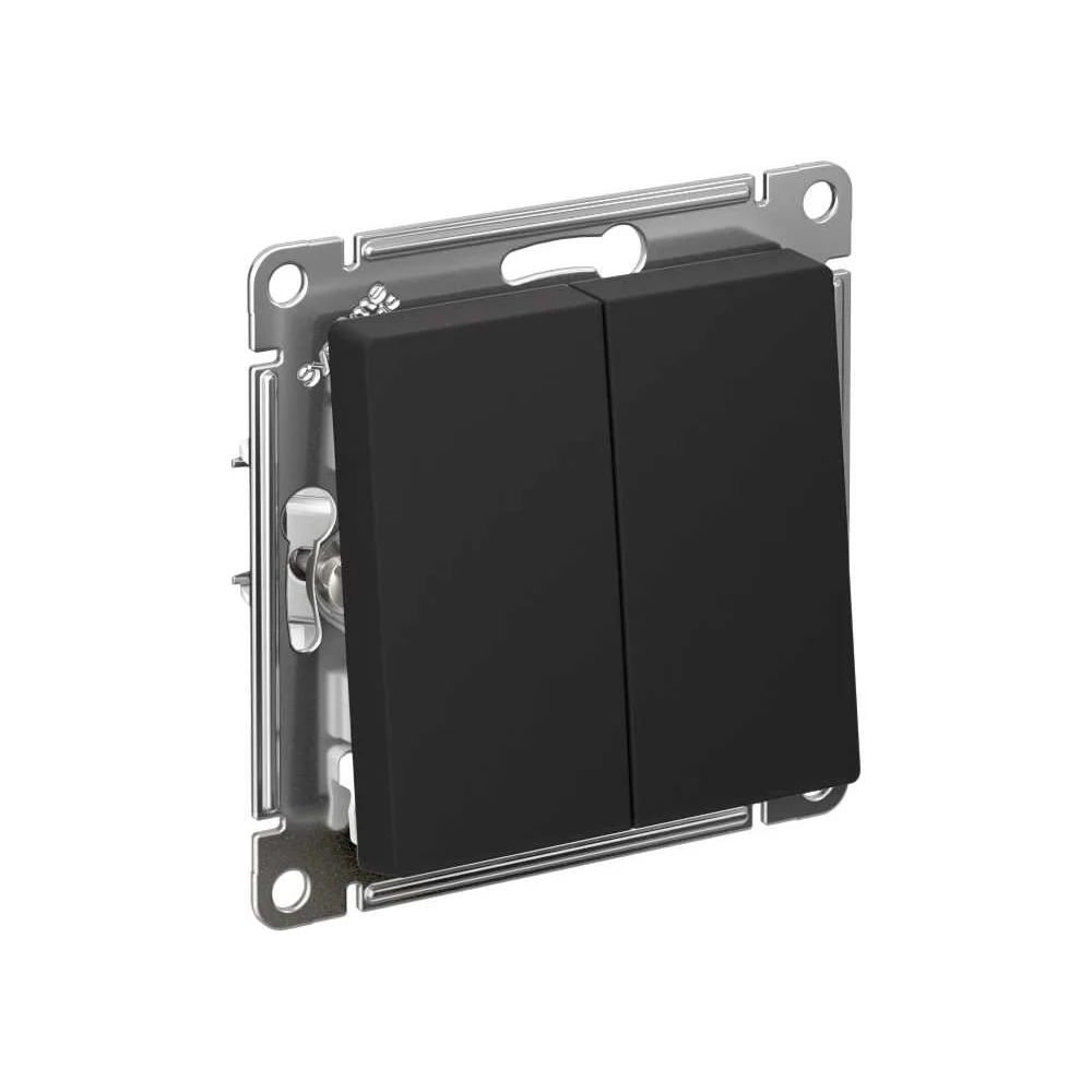 Механизм 2-клавишного выключателя с самовозвратом Systeme Electric Atlasdesign ATN001017