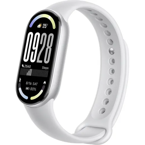 Фитнес-трекер Xiaomi Smart Band 10 1.72", серебристый, серый [bhr07psgl]