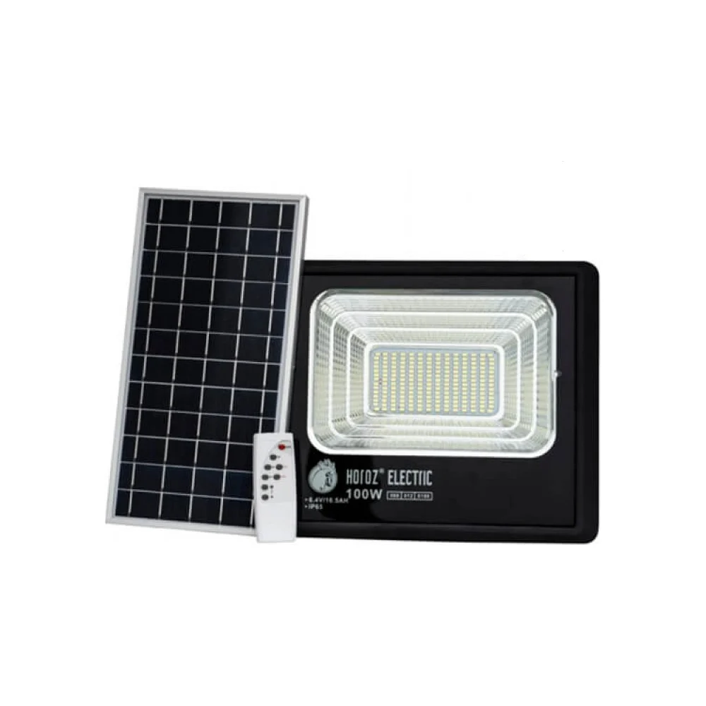 Светодиодный прожектор с модулем солнечной батареи HOROZ ELECTRIC 3.2V