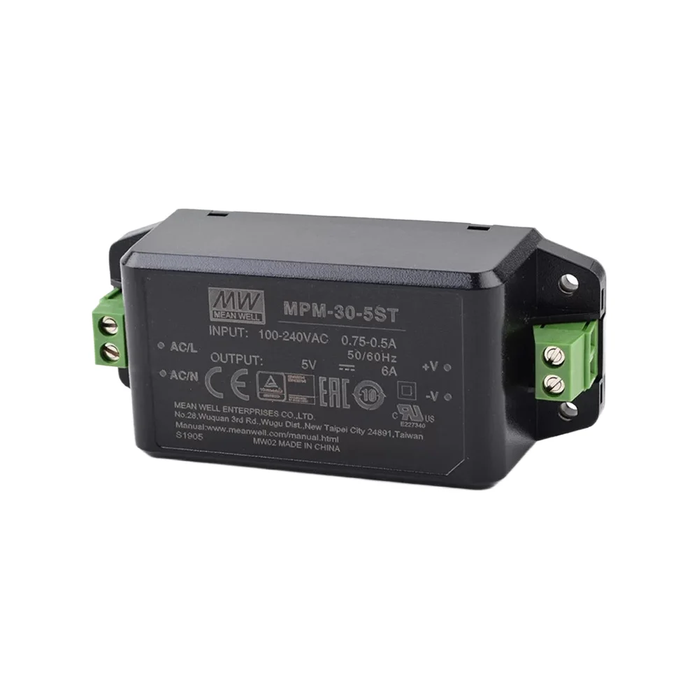Медицинский источник питания Mean WELL MPM-30-5ST