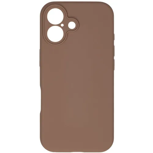 Чехол (клип-кейс) ZIBELINO Hard Case, для Apple iPhone 17, коричневый [zhc-apl-17-ms-cam-brn]