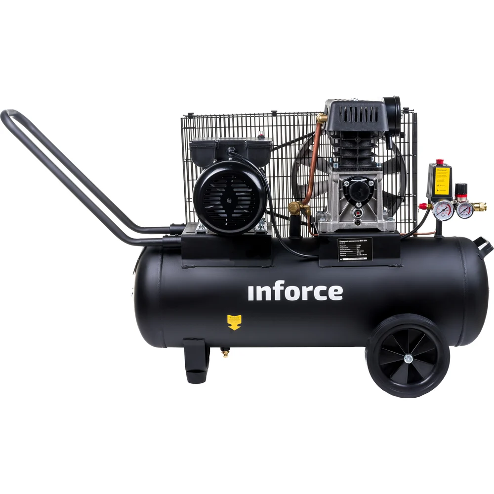 Ременной компрессор 50 л 8 бар 450 л/мин Inforce BCX-50L
