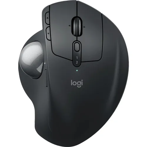 Трекбол беспроводная Logitech Trackball MX Ergo S, Bluetooth/Радио, оптическая, USB, 2048dpi, графитовый [910-007261]