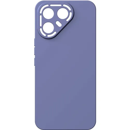 Чехол (клип-кейс) BORASCO Silicone Case, для Tecno Pova 7 Pro 5G, лавандовый [75499]