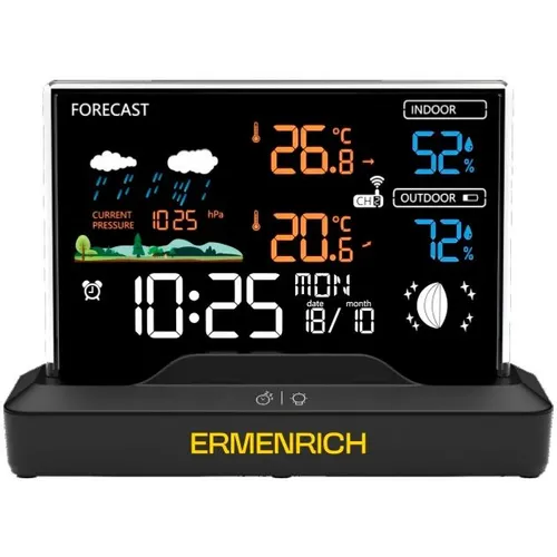 Термогигрометр портативный ERMENRICH Report WR40