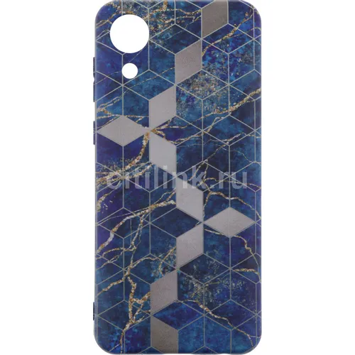 Чехол (клип-кейс) GRESSO Meridian, для Samsung Galaxy A03 Core, синий [gr17aaae8927]